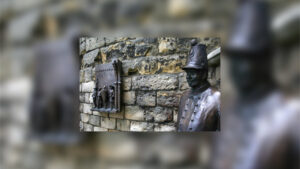 “Sjötter aan de Poort” en bronzen plaquette