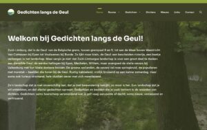 Schermafbeelding Gedichten langs de Geul