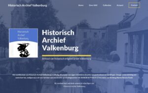 Schermafbeelding Historisch Archief Valkenburg
