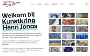 Schermafbeelding Kunstkring Henri Jonas